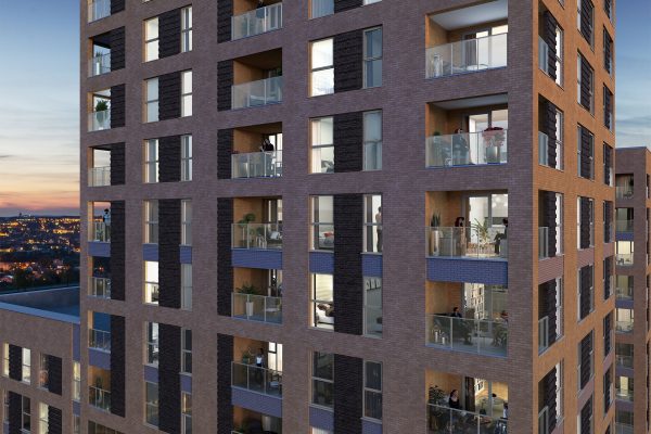 Western Circus London Image Tower Night CGI LR